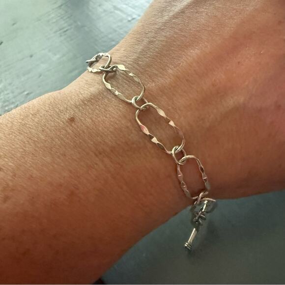 Taxco 925 Sterling Silver Chainlink Bracelet - Picture 7 of 7